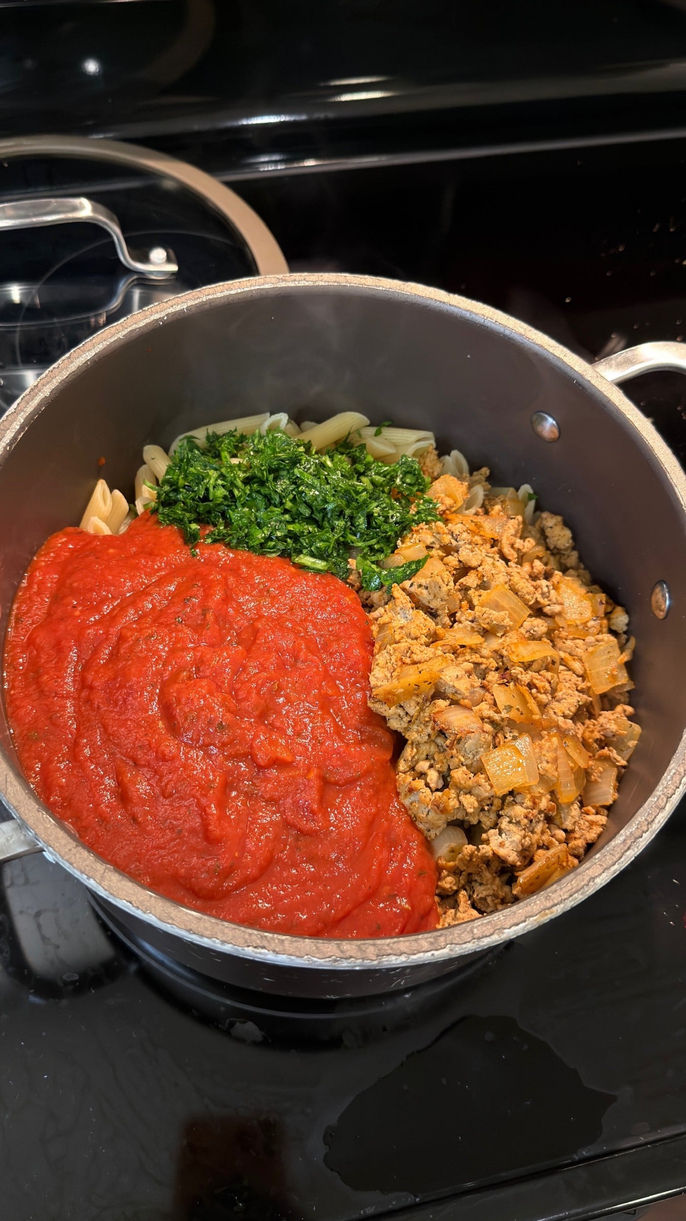 Easy Baked Ziti, step 2