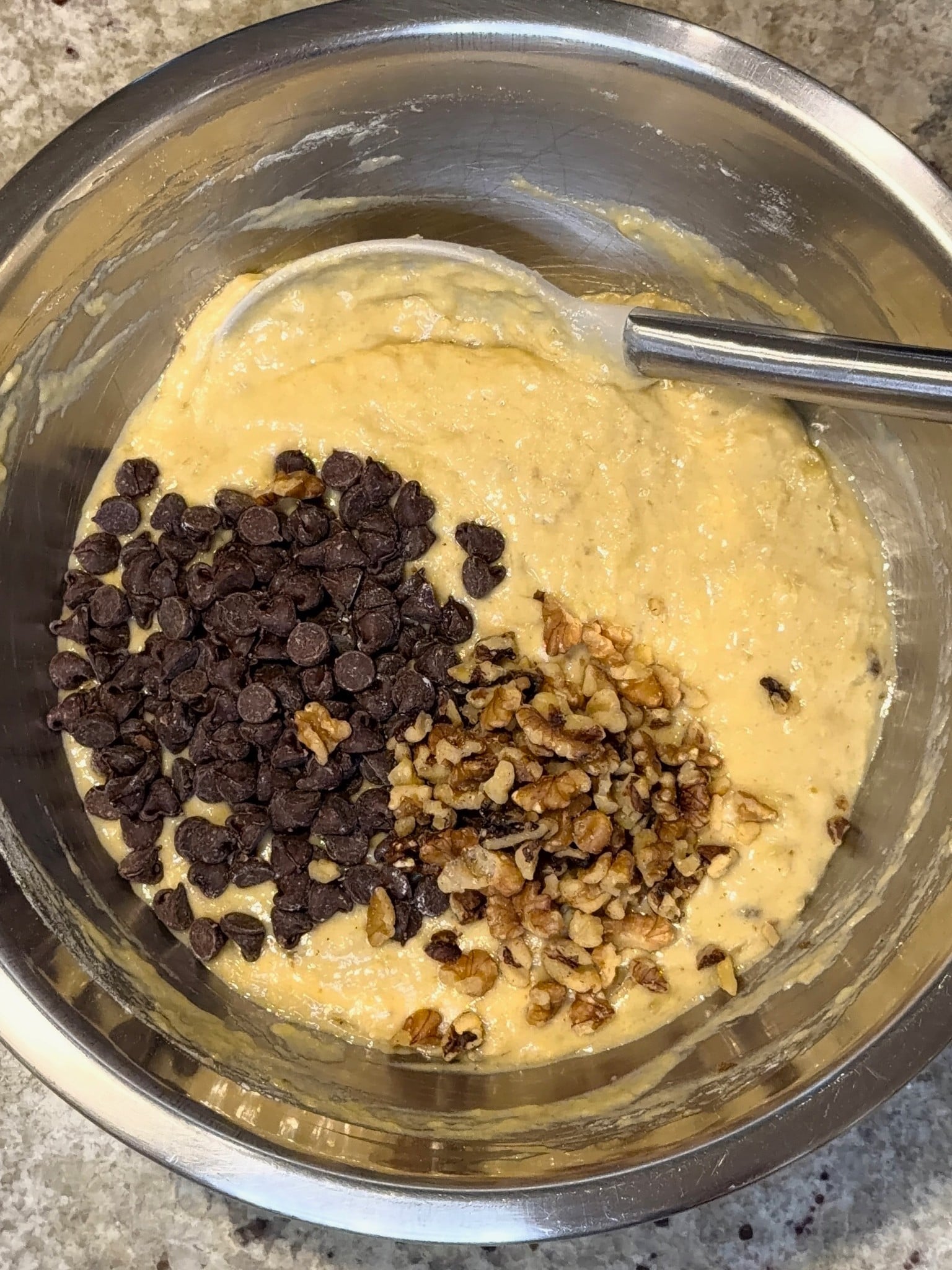 Banana Chocolate Chip Muffins, step 3