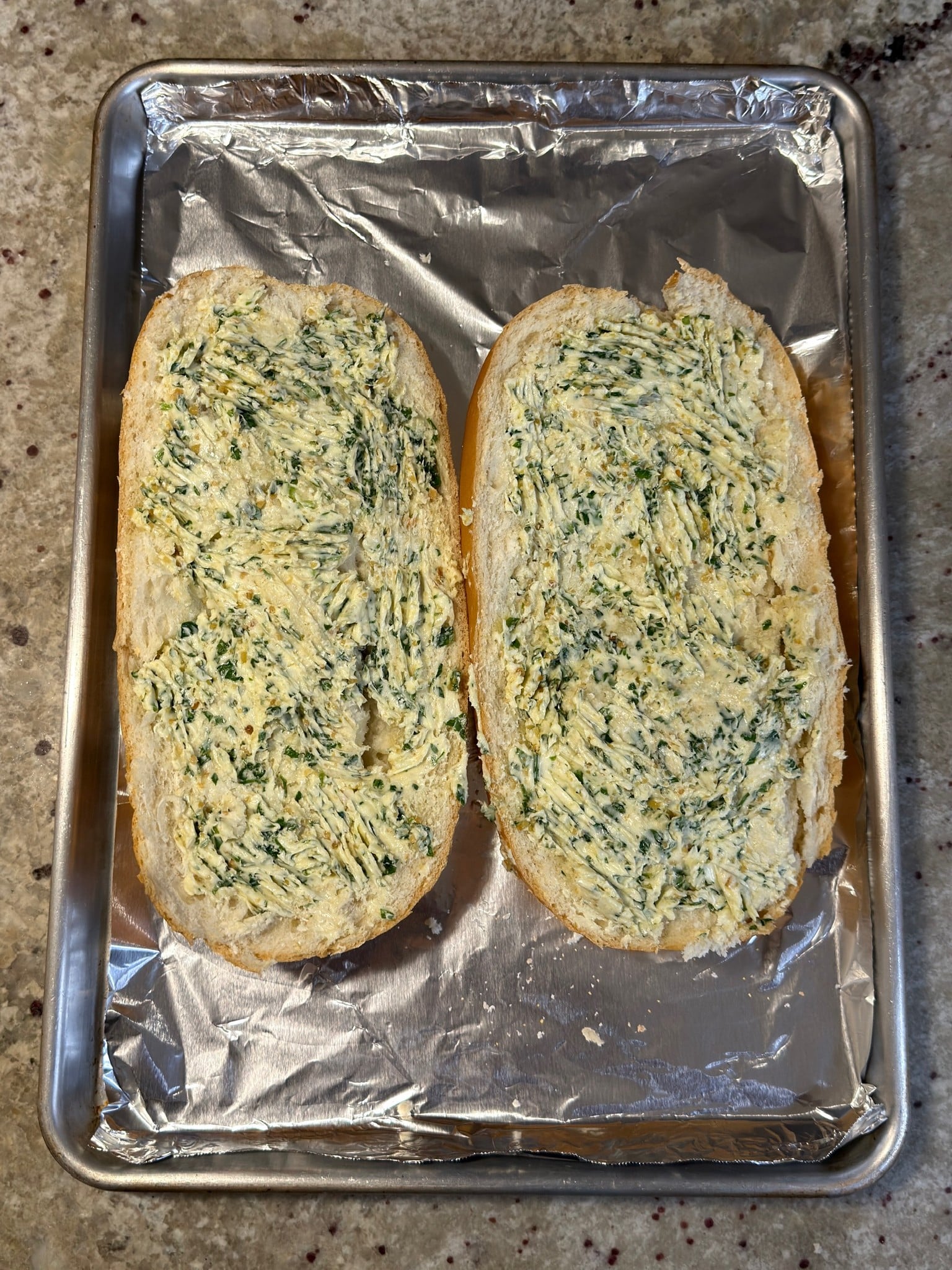 Quick & Easy Garlic Bread, step 2
